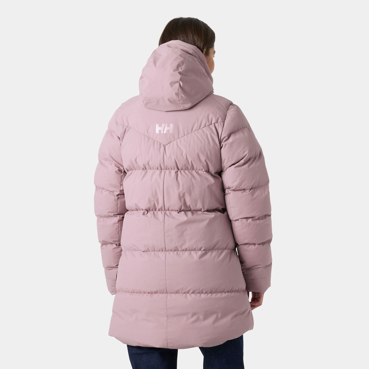 W ADORE PUFFY PARKA, PURPLE CLAY, L