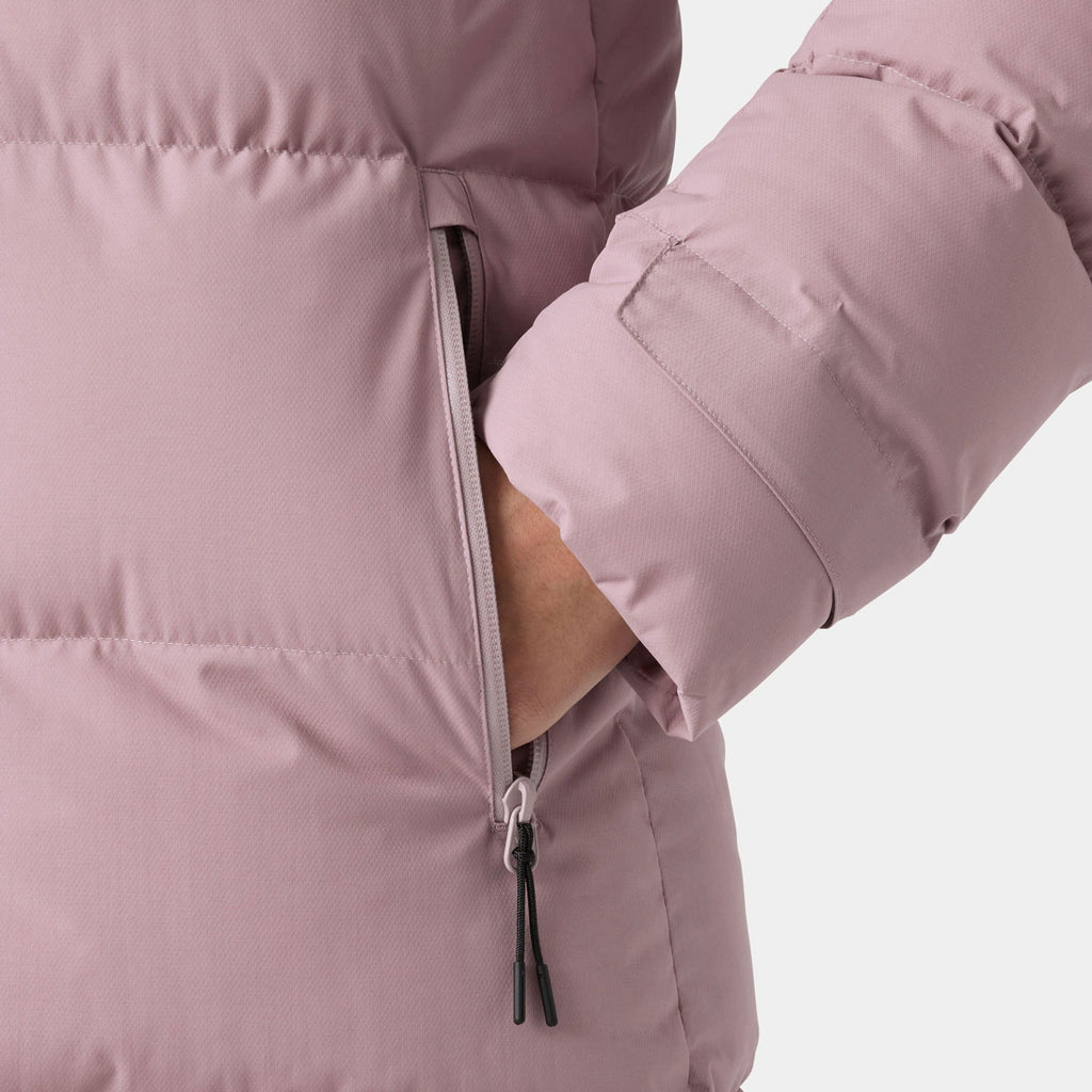 W ADORE PUFFY PARKA, PURPLE CLAY, L