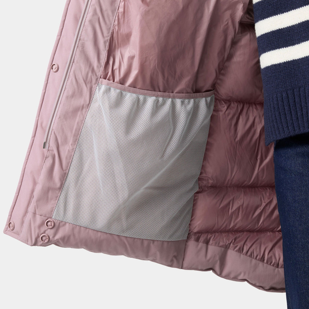 W ADORE PUFFY PARKA, PURPLE CLAY, L