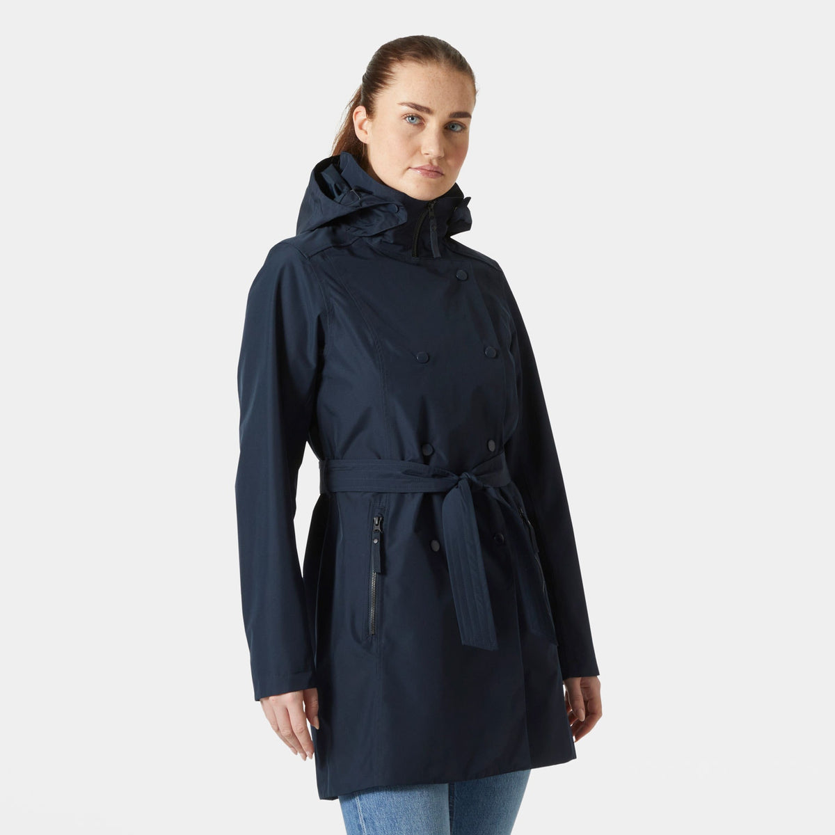 W WELSEY II TRENCH, NAVY, L