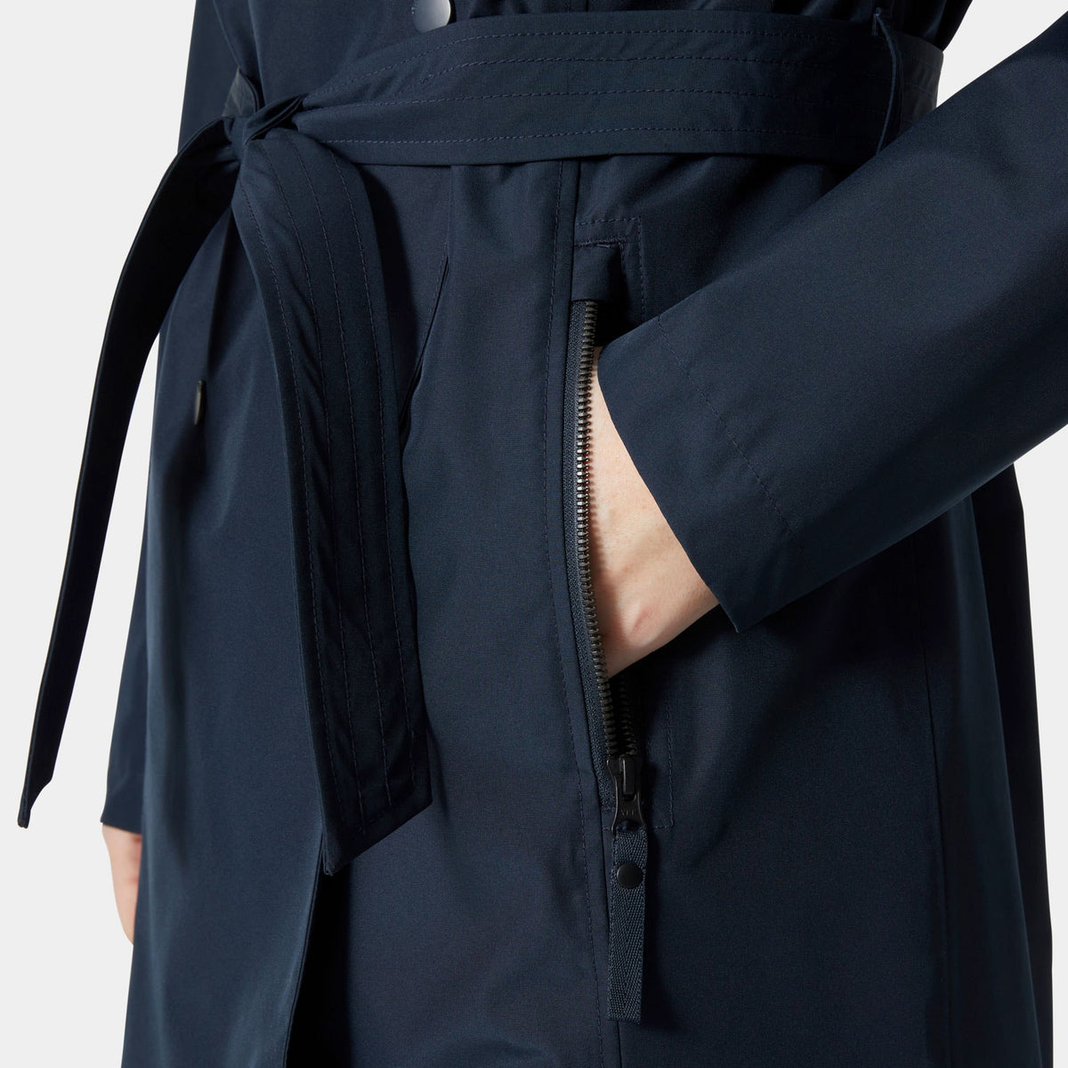 W WELSEY II TRENCH, NAVY, L