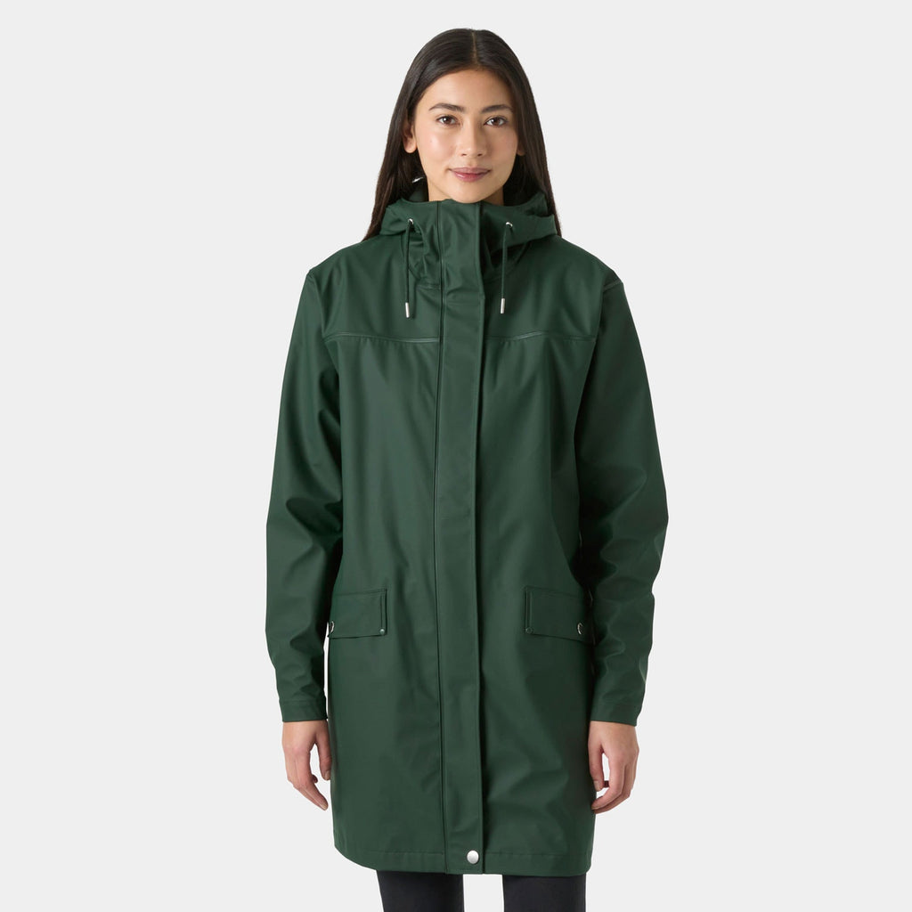W MOSS RAIN COAT, DARK JUNGLE, M