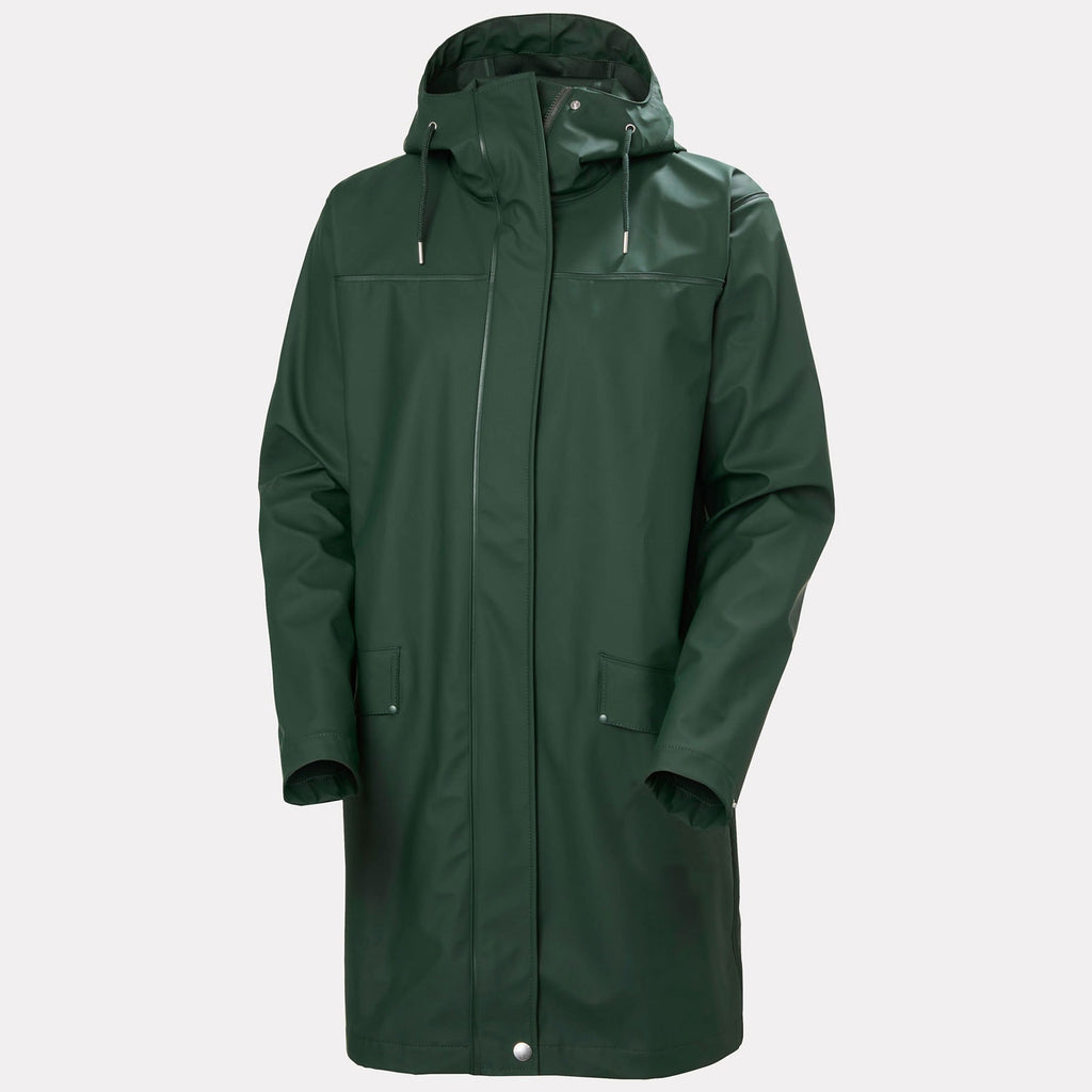 W MOSS RAIN COAT, DARK JUNGLE, M