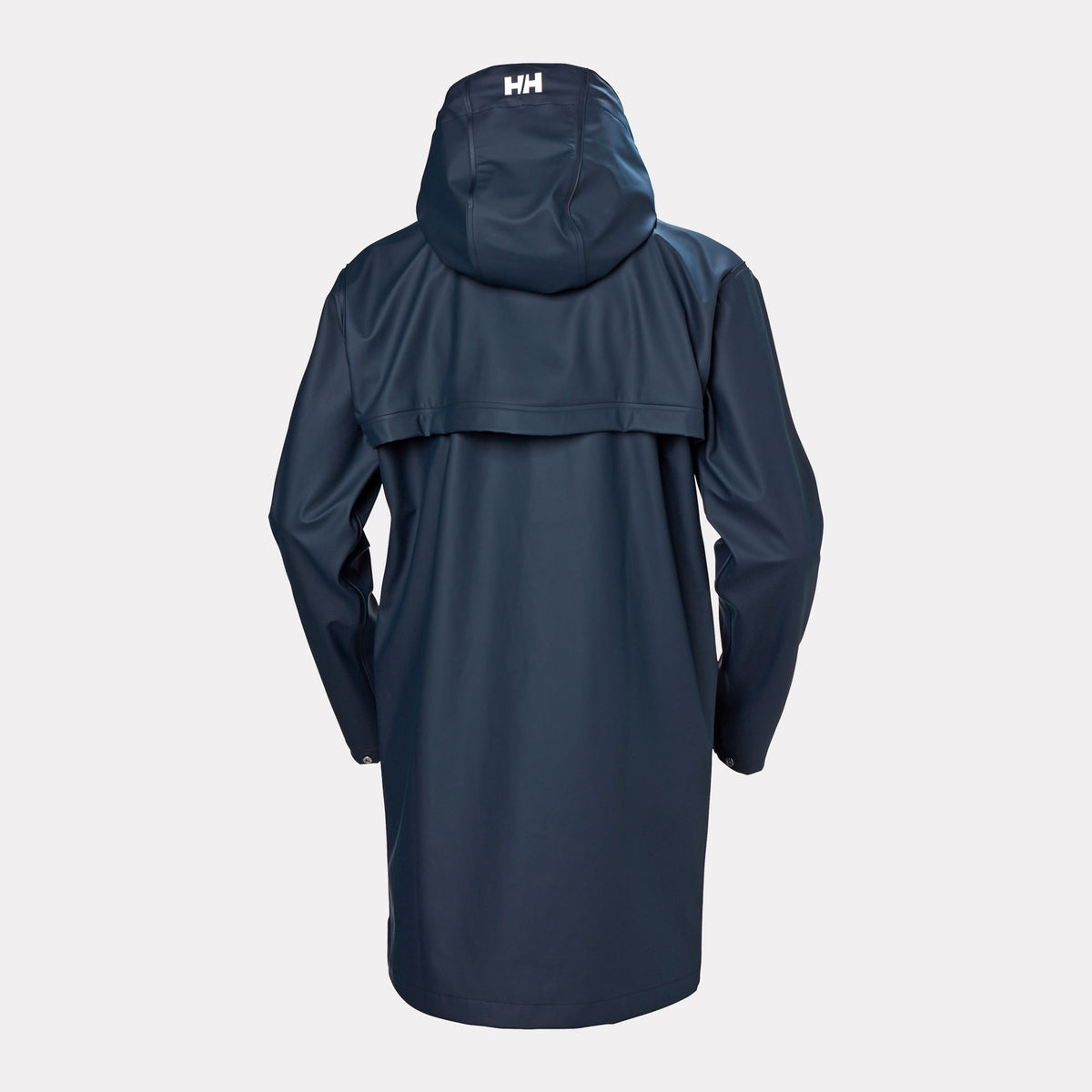 W MOSS RAIN COAT, NAVY, M