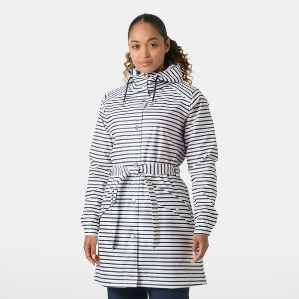 W KIRKWALL II RAINCOAT, WHITE NAVY, L