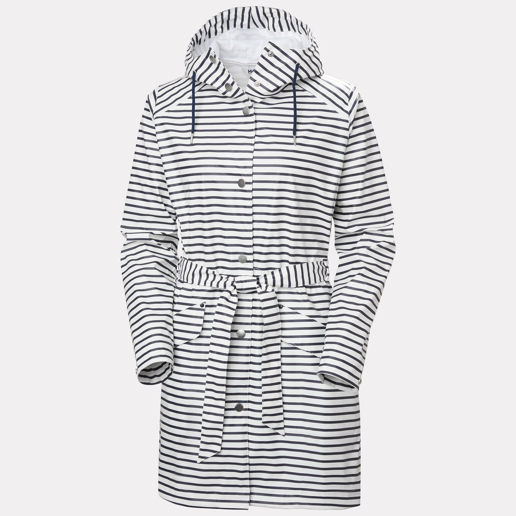 W KIRKWALL II RAINCOAT, WHITE NAVY, L