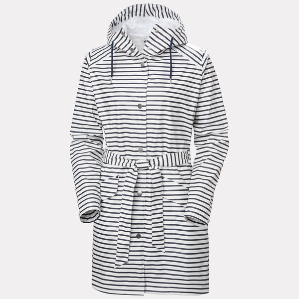 W KIRKWALL II RAINCOAT, WHITE NAVY, L