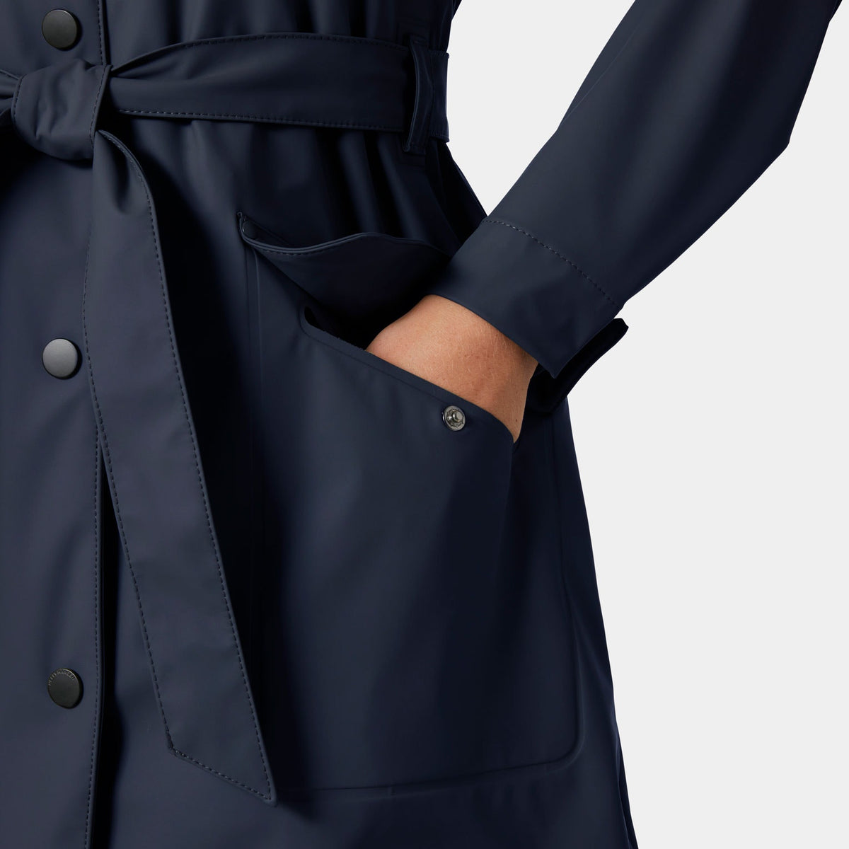 W KIRKWALL II RAINCOAT, NAVY, S
