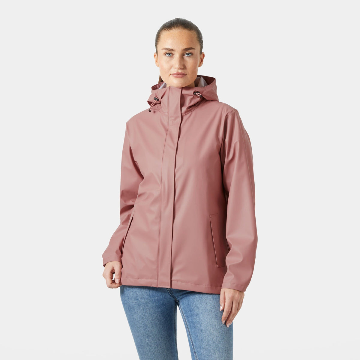 W MOSS JACKET, ASH ROSE, XL