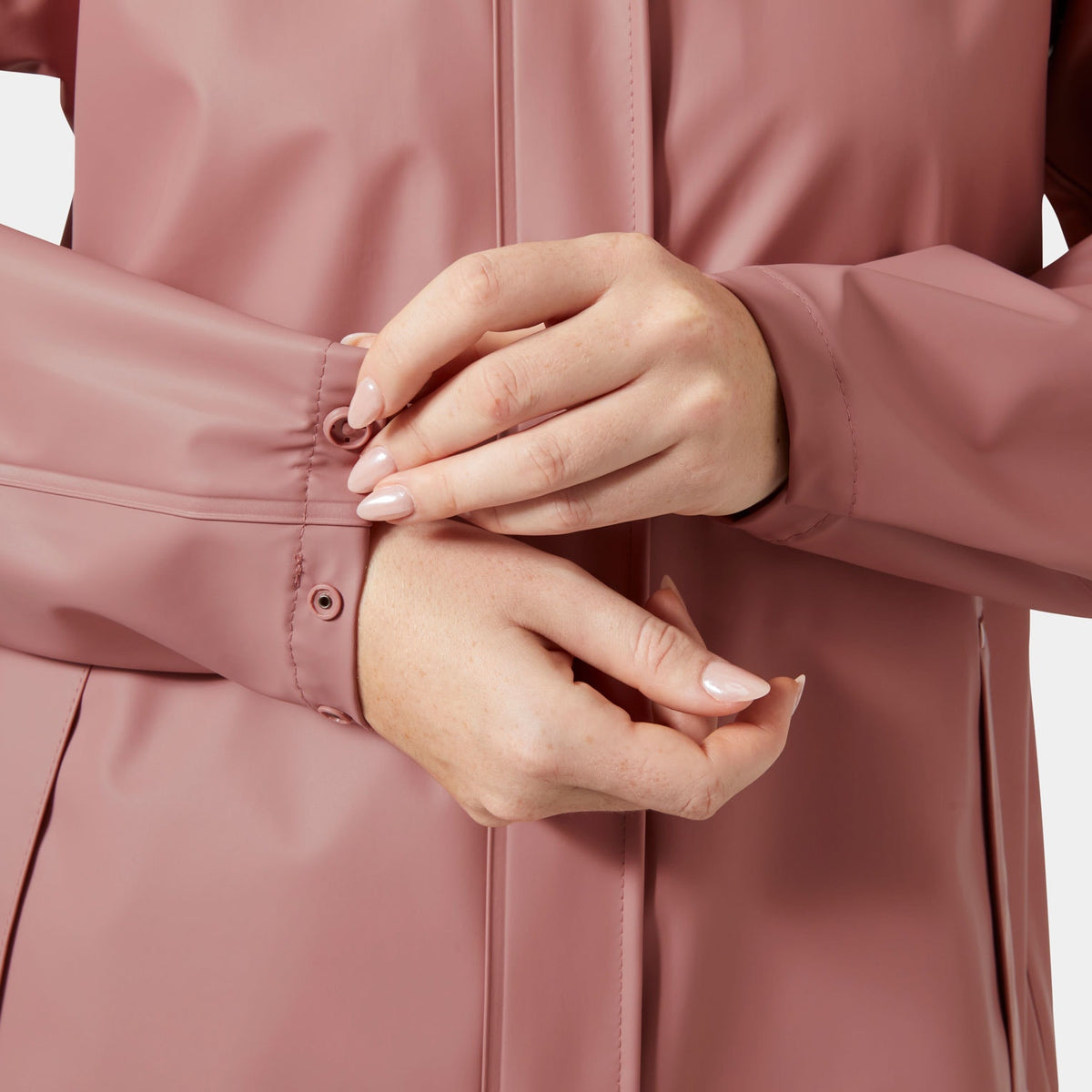 W MOSS JACKET, ASH ROSE, XL