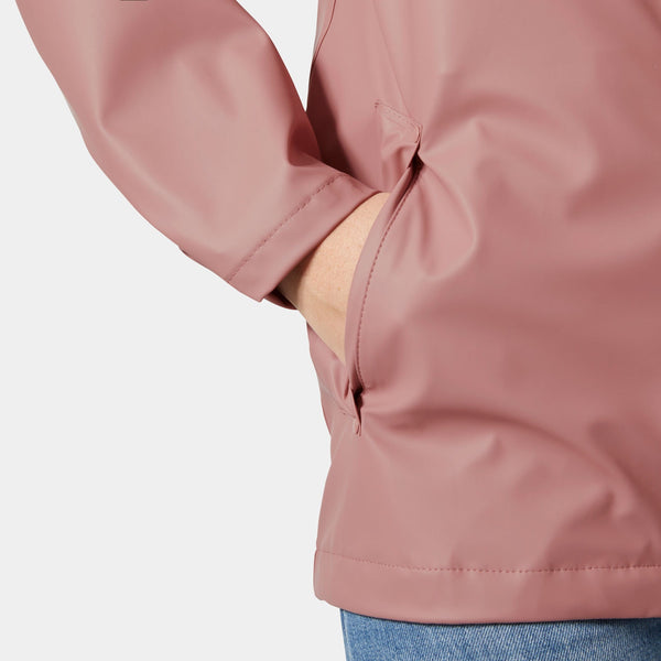 W MOSS JACKET, ASH ROSE, XL