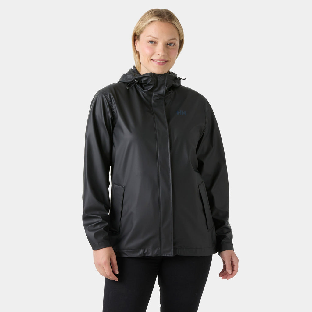 W MOSS JACKET, BLACK, XS