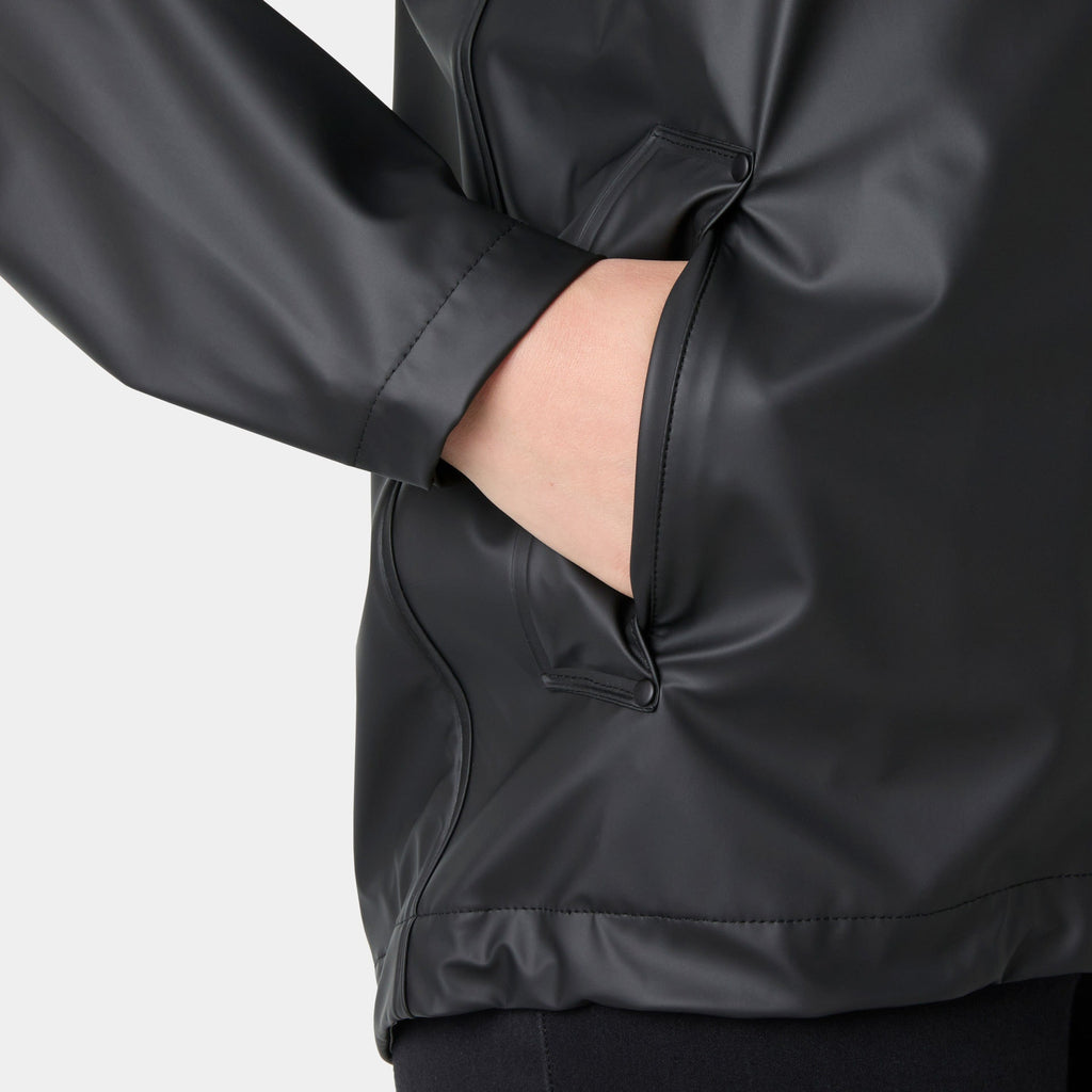 W MOSS JACKET, BLACK, XS
