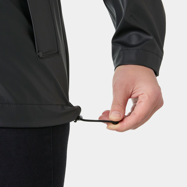 W MOSS JACKET, BLACK, XS