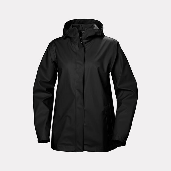 W MOSS JACKET, BLACK, XS