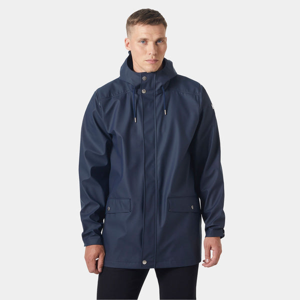 MOSS RAIN COAT, NAVY, XL