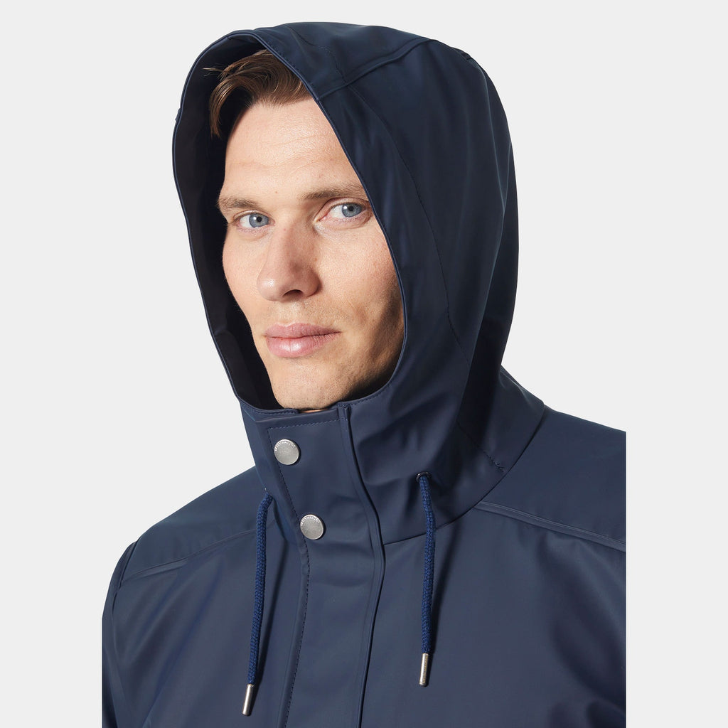 MOSS RAIN COAT, NAVY, XL