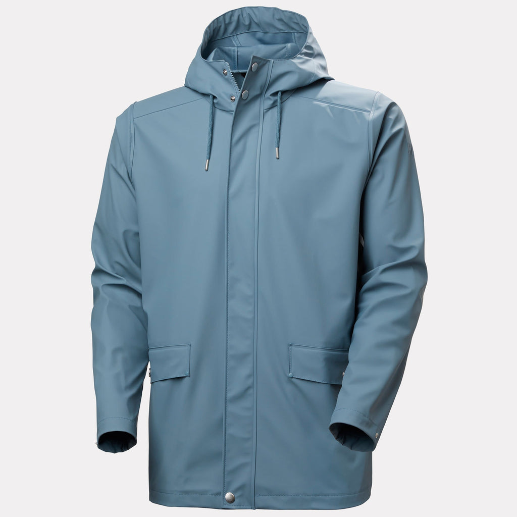 MOSS RAIN COAT, WASHED NAVY, XL