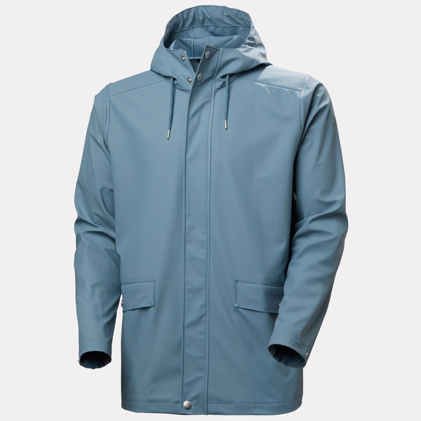 MOSS RAIN COAT, WASHED NAVY, XL