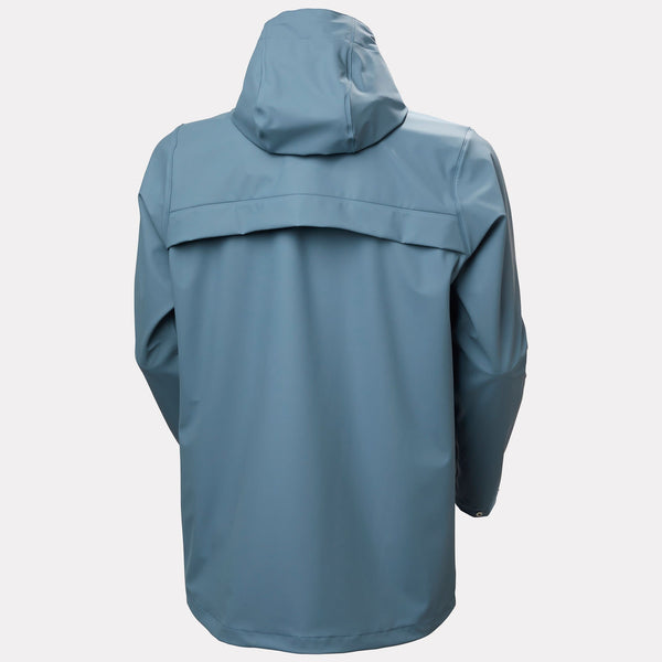 MOSS RAIN COAT, WASHED NAVY, XL