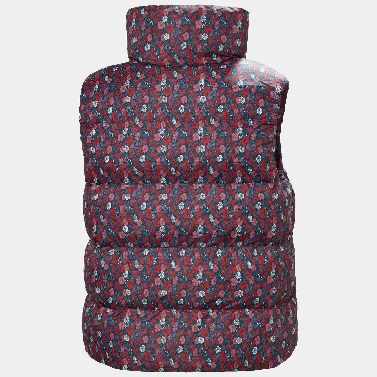 W JADE VEST, NAVY FLORAL, L