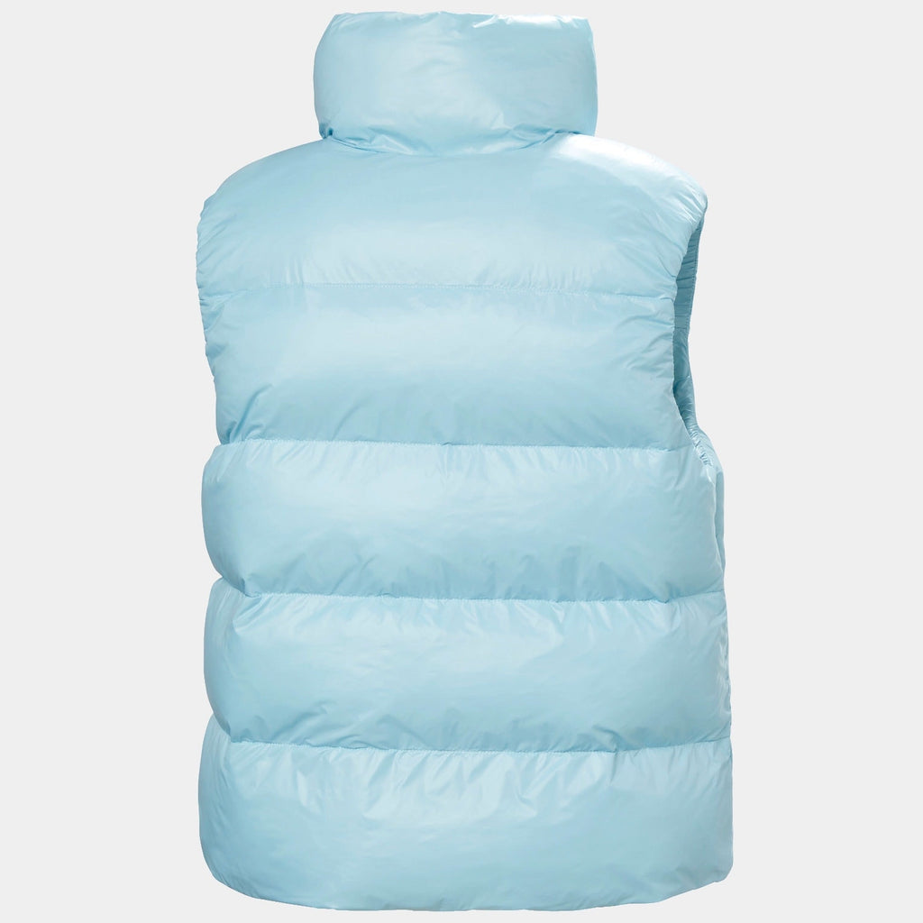 W JADE VEST, LIGHT CYAN, L
