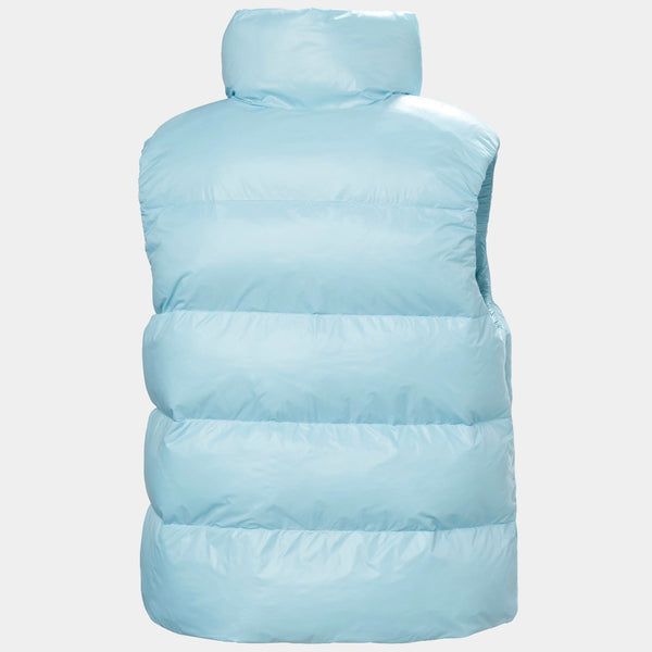 W JADE VEST, LIGHT CYAN, L