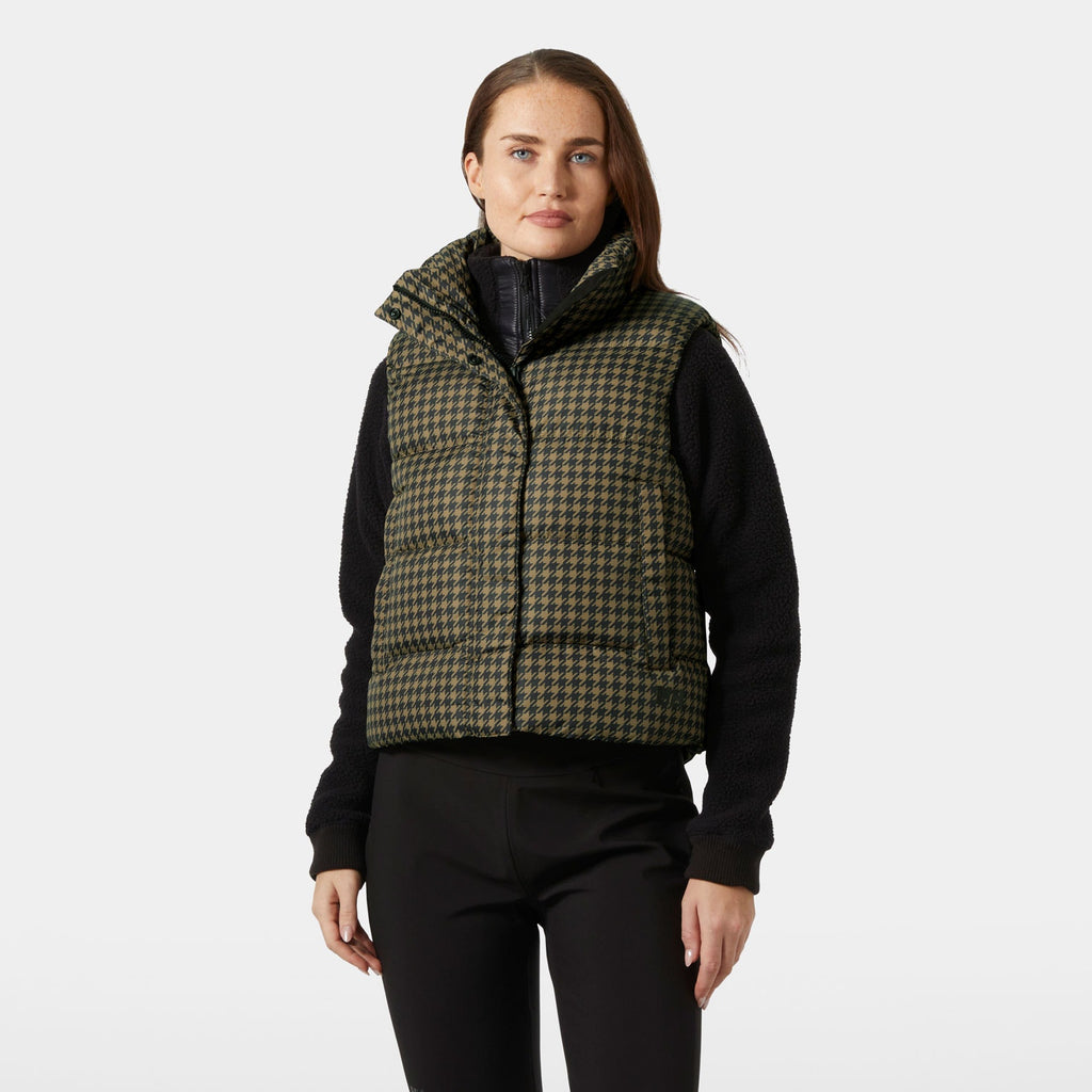 W JADE VEST, SEPIA HOUND, L