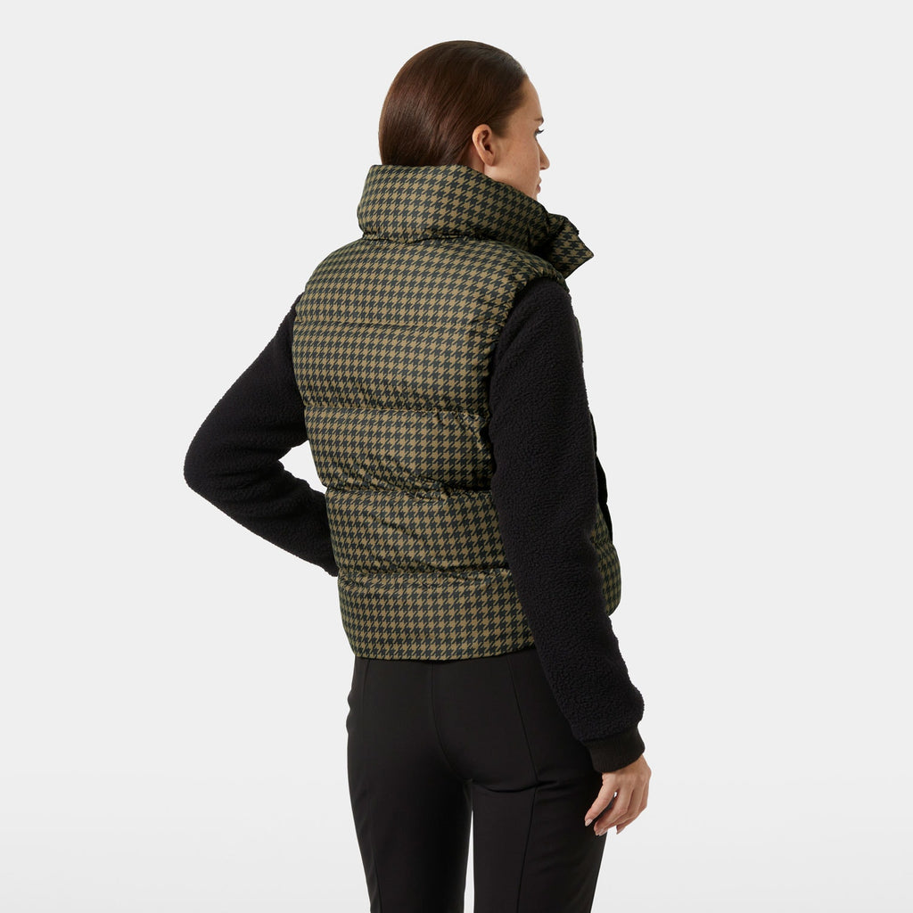 W JADE VEST, SEPIA HOUND, L