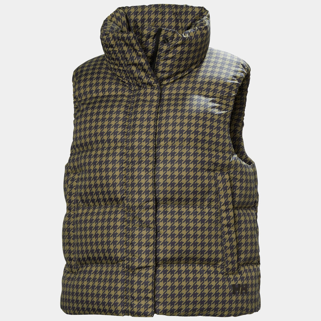 W JADE VEST, SEPIA HOUND, L