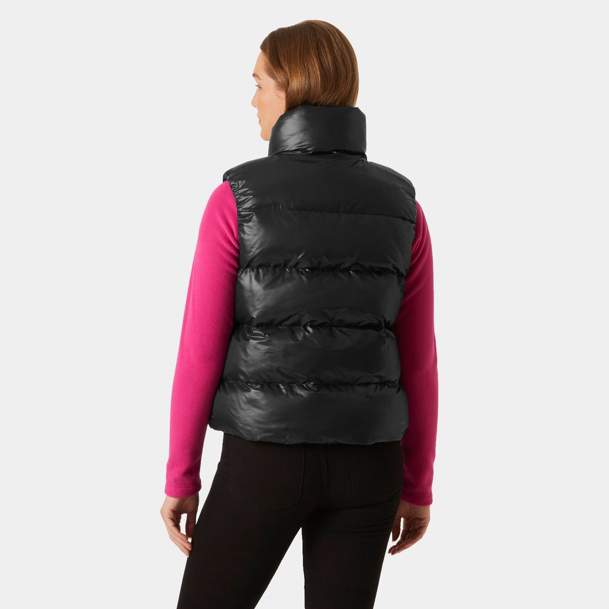 W JADE VEST, BLACK, L
