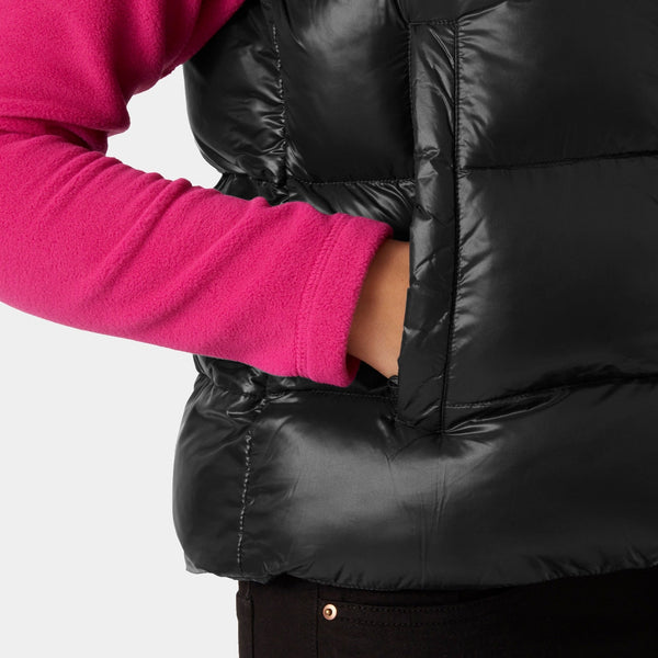 W JADE VEST, BLACK, L