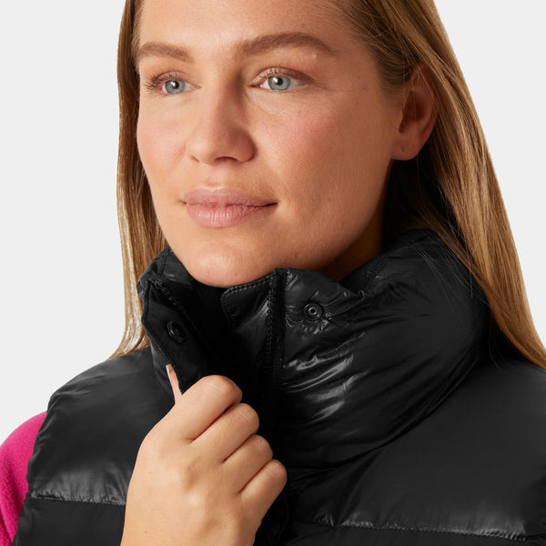 W JADE VEST, BLACK, L