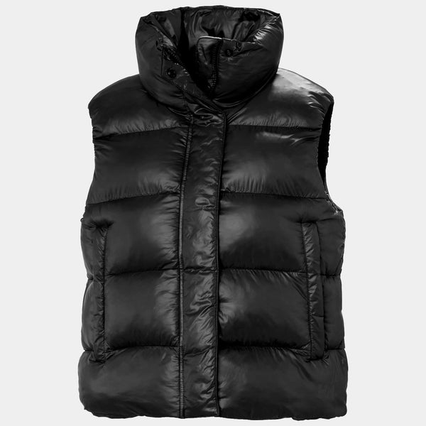 W JADE VEST, BLACK, L