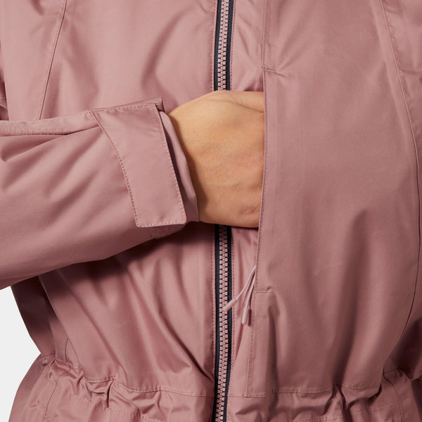 W WESTPORT INS COAT, ASH ROSE, L