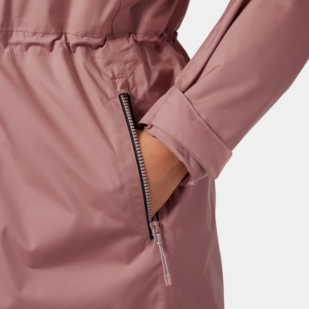 W WESTPORT INS COAT, ASH ROSE, L