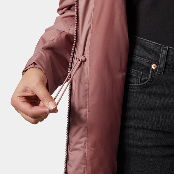 W WESTPORT INS COAT, ASH ROSE, L