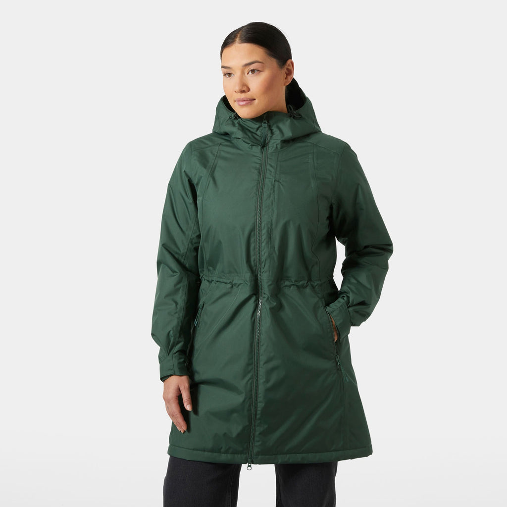 W WESTPORT INS COAT, JUNGLE GREE, L