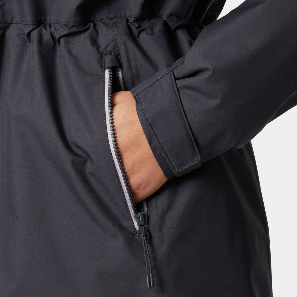W WESTPORT INS COAT, EBONY, L