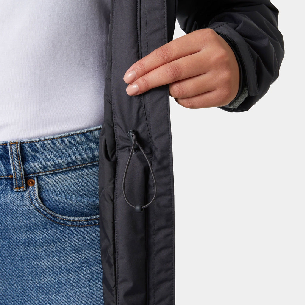 W WESTPORT INS COAT, EBONY, L