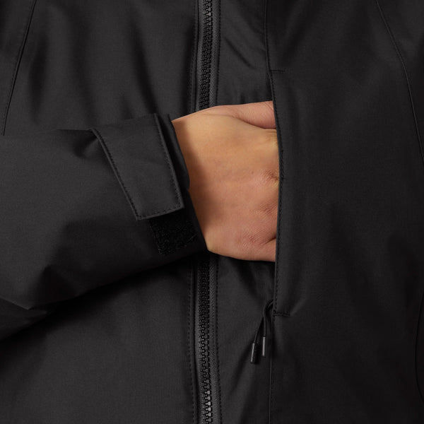 W WESTPORT INS COAT, BLACK, L