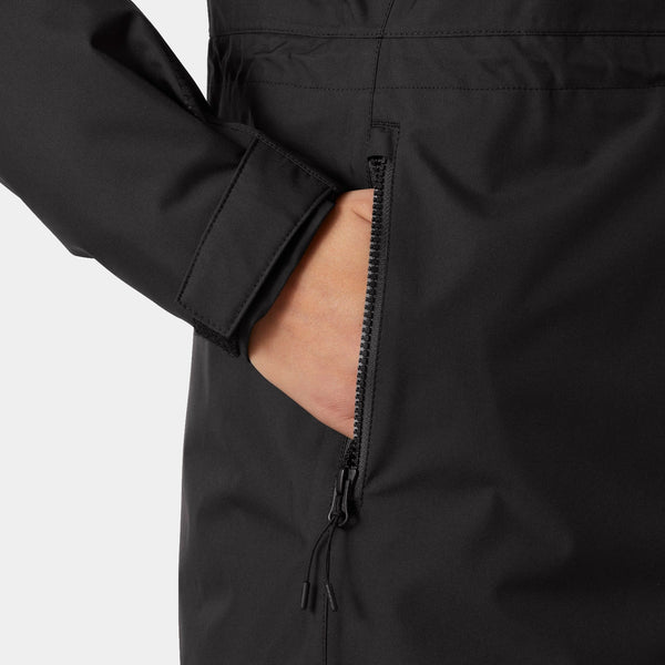 W WESTPORT INS COAT, BLACK, L