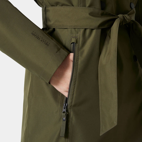 W WELSEY II TRENCH INSULATED, UTILITY GRE, L
