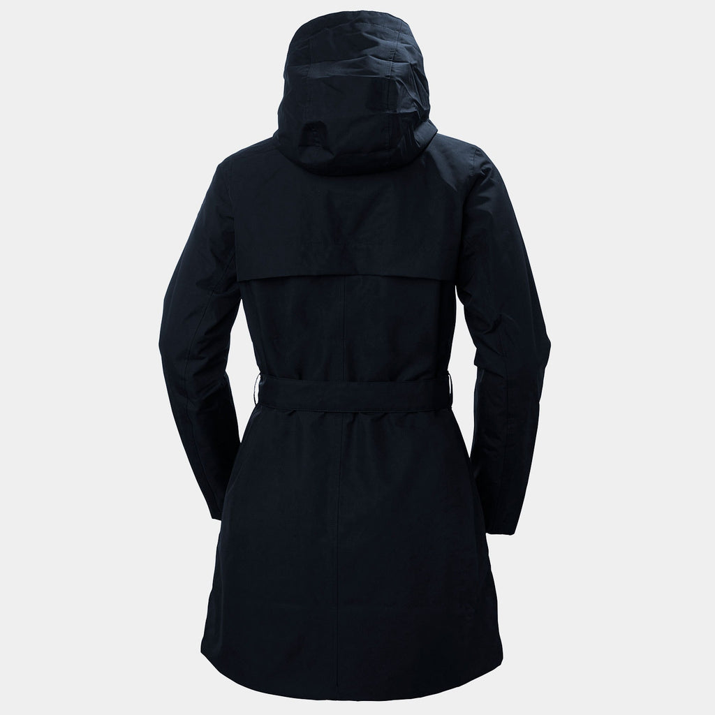 W WELSEY II TRENCH INSULATED, NAVY, M
