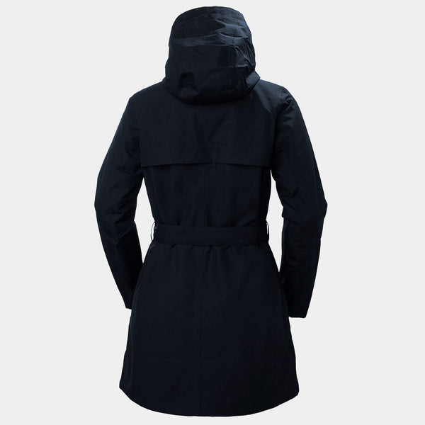 W WELSEY II TRENCH INSULATED, NAVY, M