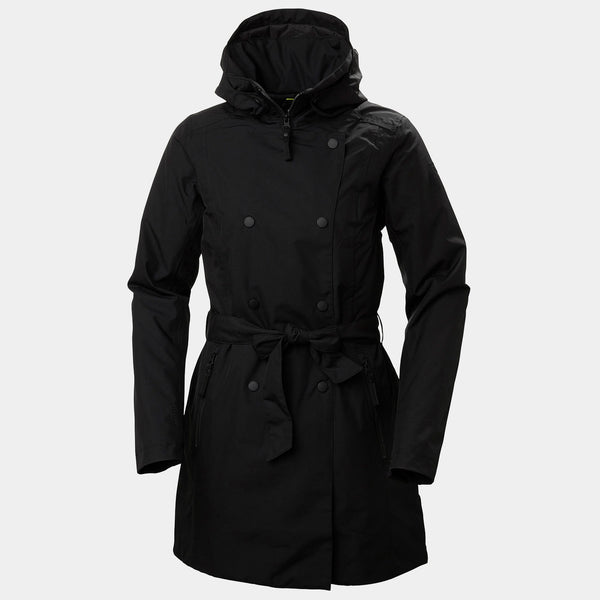 W WELSEY II TRENCH INSULATED, BLACK, L