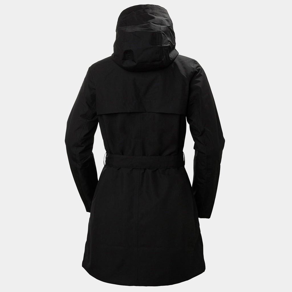 W WELSEY II TRENCH INSULATED, BLACK, L