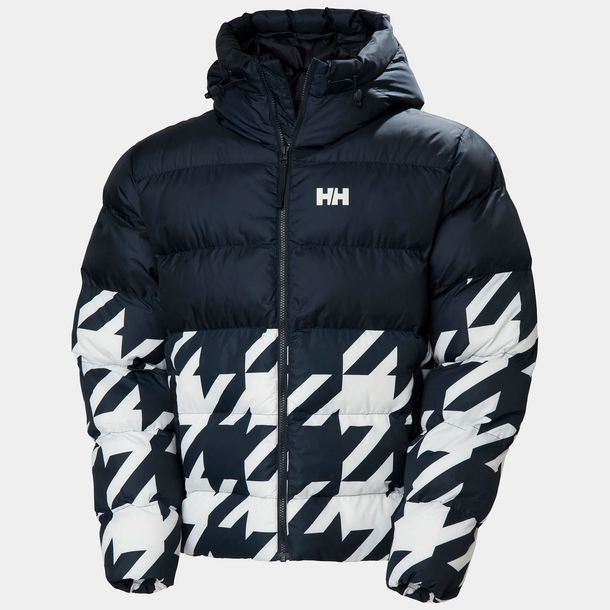 OSLO GRAPHIC PUFFY, NAVY HOUNDS, XXL