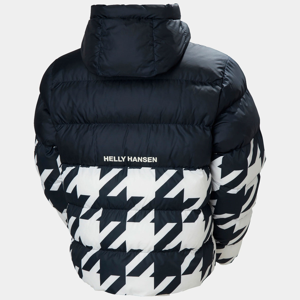 OSLO GRAPHIC PUFFY, NAVY HOUNDS, XXL