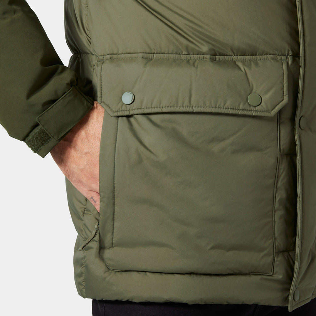 ESCAPE DOWN JACKET, LAV GREEN, XXL